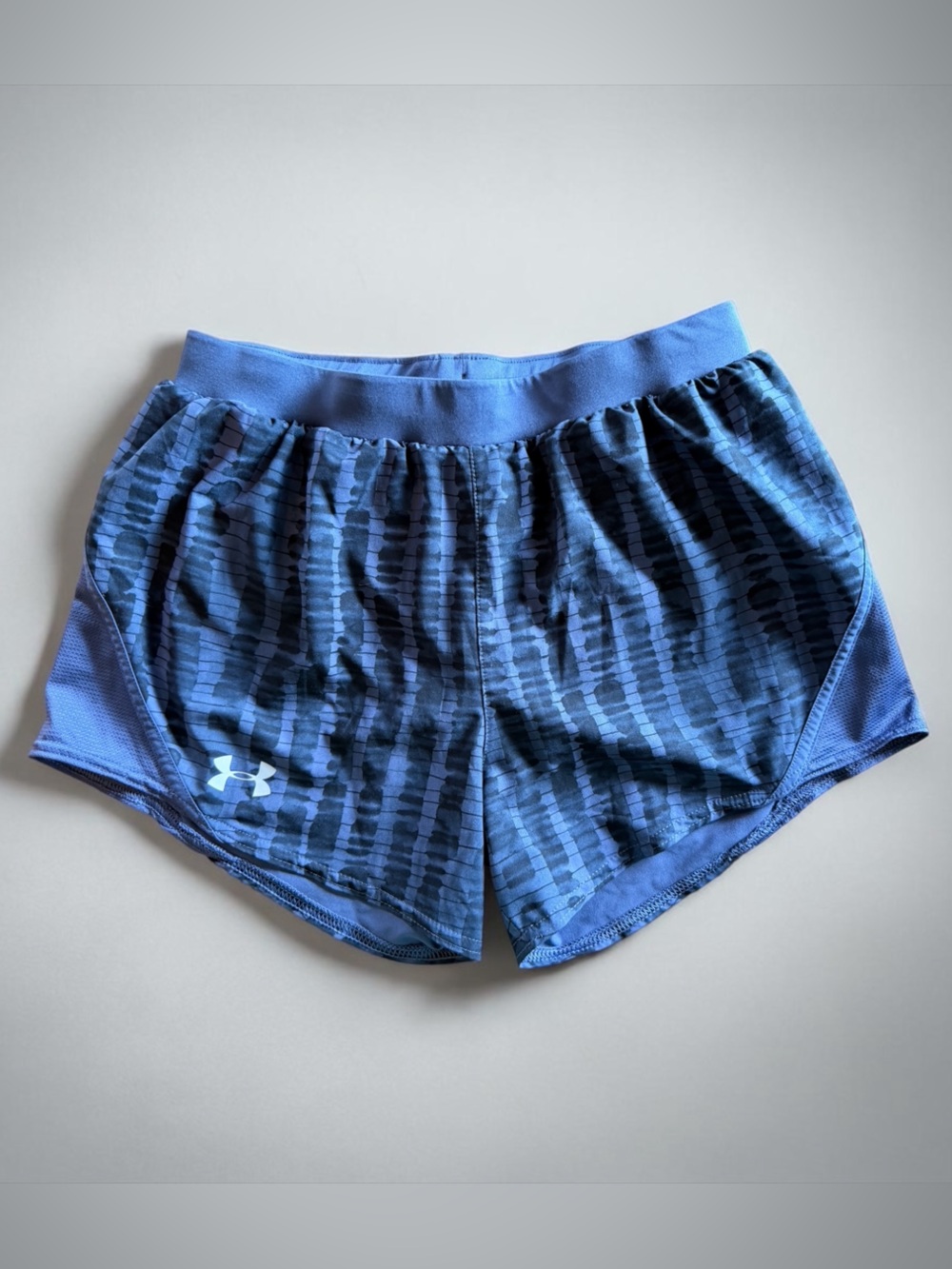 Under Armour HeatGear Shorts XS Blue Pattern Athletic